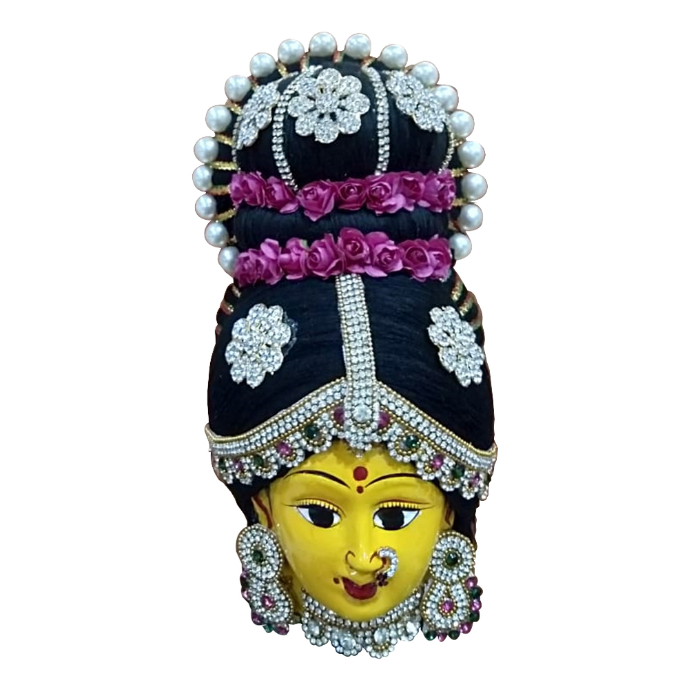 Decorated Ammavari Face - 3 Decorated Ammavari Face - 3